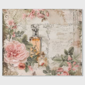  Victoriaans parfumontkoppeling Cadeaupapier (Vlak)