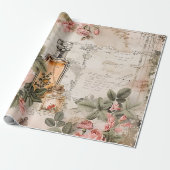  Victoriaans parfumontkoppeling Cadeaupapier (Uitgerold)