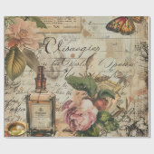  Victoriaans parfumontkoppeling Cadeaupapier (Vlak)