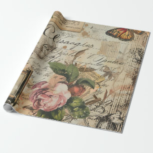  Victoriaans parfumontkoppeling Cadeaupapier