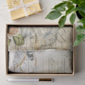  Victoriaans parfumontkoppeling Tissuepapier (Geschenk)