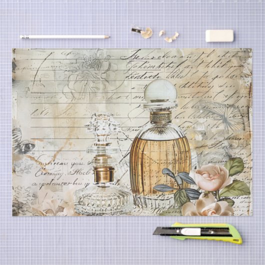  Victoriaans parfumontkoppeling Tissuepapier (Craft)