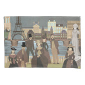 Victoriaans Parijs Kussensloop (Voorkant)