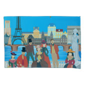 Victoriaans Parijs Kussensloop (Voorkant-Links)