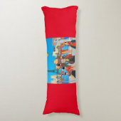 Victoriaans Parijs Lichaamskussen (Voorkant Verticaal)