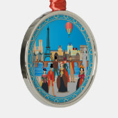 Victoriaans Parijs Metalen Ornament (Rechts)