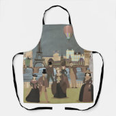 Victoriaans Parijs Schort (Voorkant)