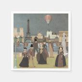 Victoriaans Parijs Servet (Voorkant)