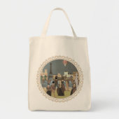 Victoriaans Parijs Tote Bag (Voorkant)