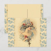 Victoriaans Parlor_Mary Briefkaart (Voorkant / Achterkant)