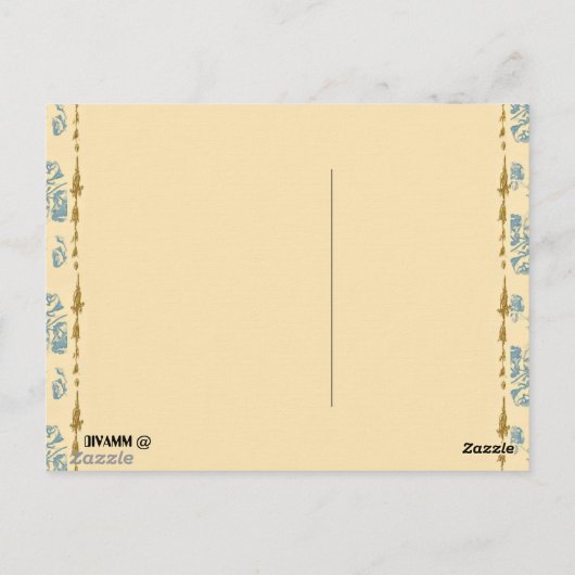 Victoriaans Parlor_Mary Briefkaart (Achterkant)