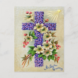 Victoriaans Pasen Feestdagenkaart