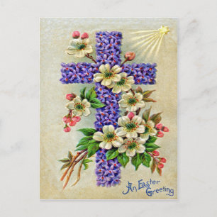 Victoriaans Pasen Feestdagenkaart