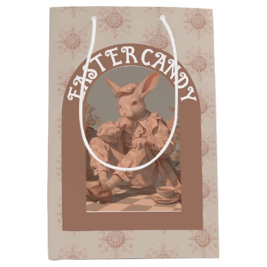 Victoriaans Pasen, Konijnenjongen, Cadeautas (Voorkant)