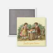  Victoriaans Pasen Magneet (Voorkant / Achterkant)