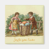  Victoriaans Pasen Magneet (Voorkant)