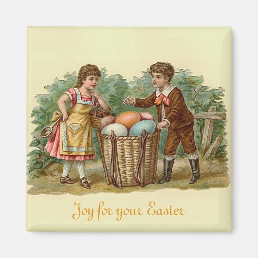  Victoriaans Pasen Magneet (Voorkant)