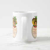 Victoriaans Pasen,  Meisje met Bonnet in Egg Grote Koffiekop (Achterkant)