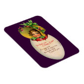 Victoriaans Pasen,  Meisje met Bonnet in Egg Magneet (Rechterzijde)