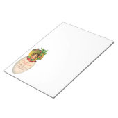 Victoriaans Pasen,  Meisje met Bonnet in Egg Notitieblok (Schuin)