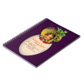 Victoriaans Pasen,  Meisje met Bonnet in Egg Notitieboek (Linkerzijde)