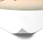 Victoriaans Pasen,  Meisje met Bonnet in Egg Poster (Hoek)