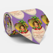 Victoriaans Pasen, Meisje met Bonnet in Egg Stropdas (Opgerold)