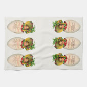 Victoriaans Pasen, Meisje met Bonnet in Egg Theedoek (Horizontaal)