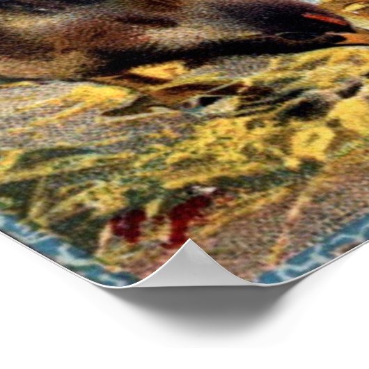 Victoriaans Pasen Poster (Hoek)