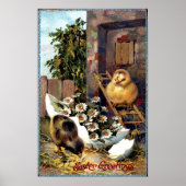 Victoriaans Pasen Poster (Voorkant)