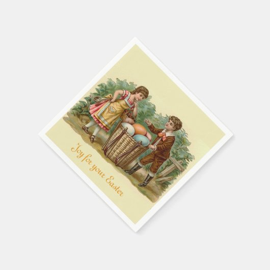  Victoriaans Pasen Servet (Hoek)