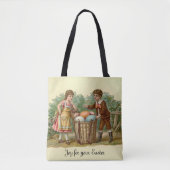 Victoriaans Pasen Tote Bag (Voorkant)