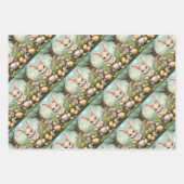 Victoriaans Pasen, Woodland Pasen, Boho Pasen, Inpakpapier Vel (Voorkant 3)