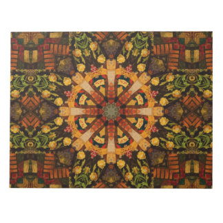 Victoriaans Patchwork Kaleidoscoop Notitieblok