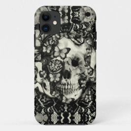 Victoriaans patroon van de schil van de tandkant iPhone 11 hoesje