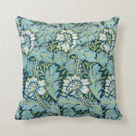 Victoriaans patroon van Floral Wallpaper Kussen