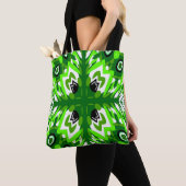 Victoriaans pauw tote bag (Dichtbij)