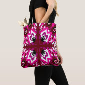 Victoriaans pauw tote bag (Dichtbij)