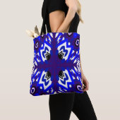 Victoriaans pauw tote bag (Dichtbij)