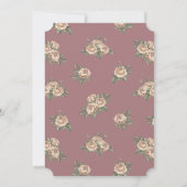  Victoriaans Pawty Animals Girl Birthday Kaart (Achterkant)