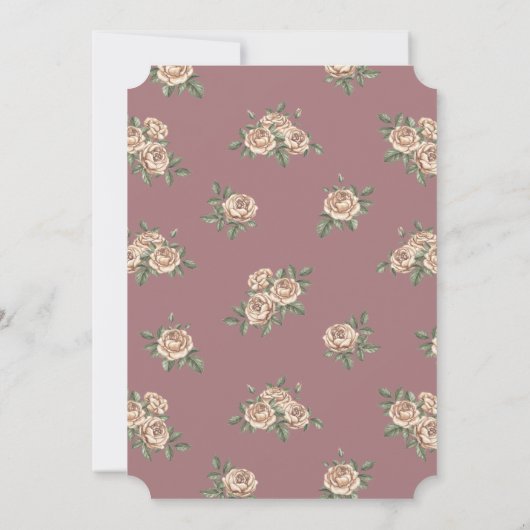  Victoriaans Pawty Animals Girl Birthday Kaart (Achterkant)