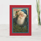 Victoriaans-Penadekerstman Feestdagen Kaart (Voorkant)