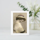 Victoriaans pet briefkaart (Staand voorkant)