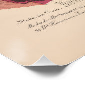 Victoriaans Pet Collectie Frans Mode Bord Perfect Poster (Hoek)