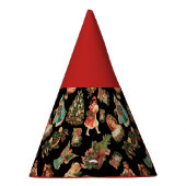 Victoriaans Pet voor kerstfeestdagen Feesthoedjes (Rechts)