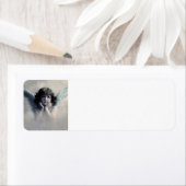 Victoriaans Photo Angel Etiket (Insitu)