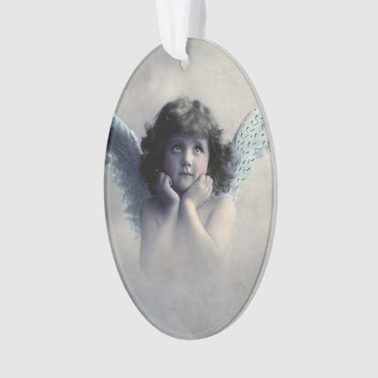  Victoriaans Photo Angel Ornament (voorkant)