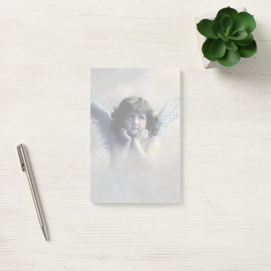 Victoriaans Photo Angel Post-it® Notes (Kantoor)