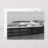 "Victoriaans pier" Briefkaart (Voorkant / Achterkant)