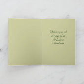 Victoriaans Pixie kerst Kaart (Binnen)